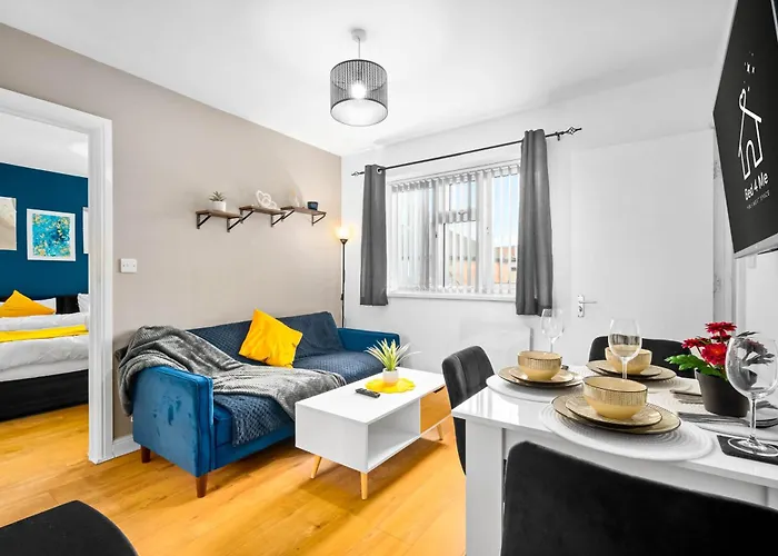 City Centre 2 Bedroom 5 Beds Apartment With Free Parking
