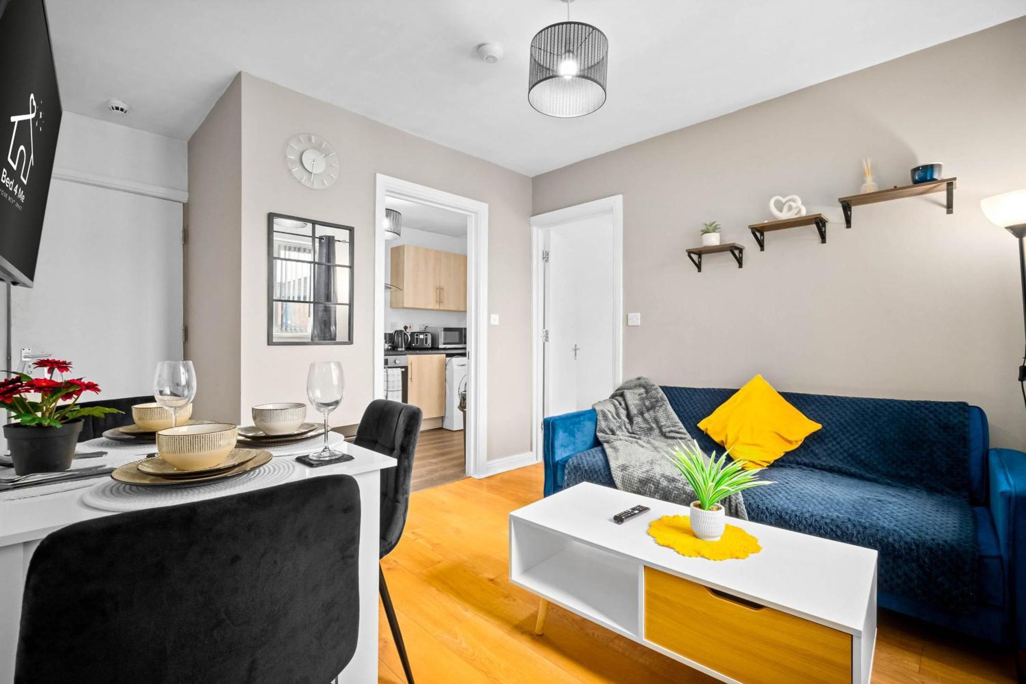 Centre 2 Bedroom 5 Beds With Free Parking Appartamento